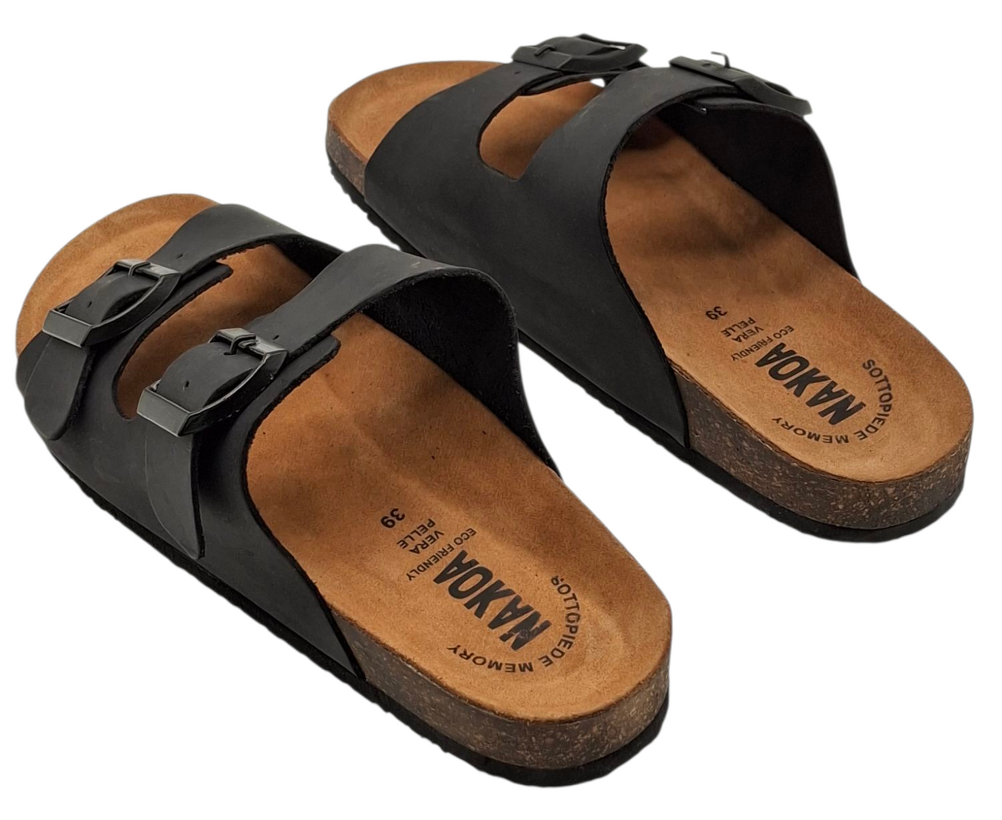 Sandali Ciabatte Infradita unisex Modello Birkenstock Arizona Doppia Fibbia Comod