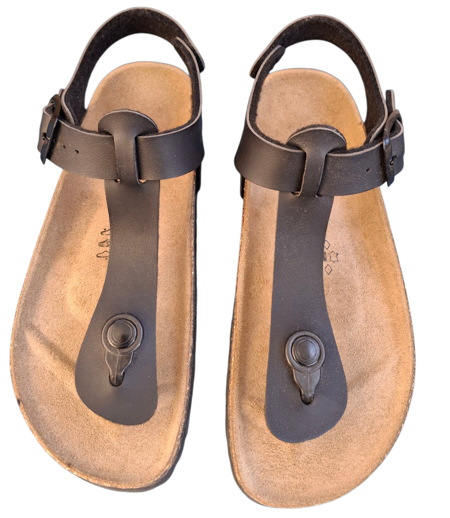 Sandali Unisex BIOMODEX 1831 Sughero Infradito Regolabili Tipo BIRKENSTOCK Kairo