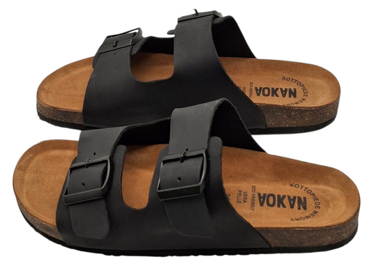 Sandali Ciabatte Infradita unisex Modello Birkenstock Arizona Doppia Fibbia Comod