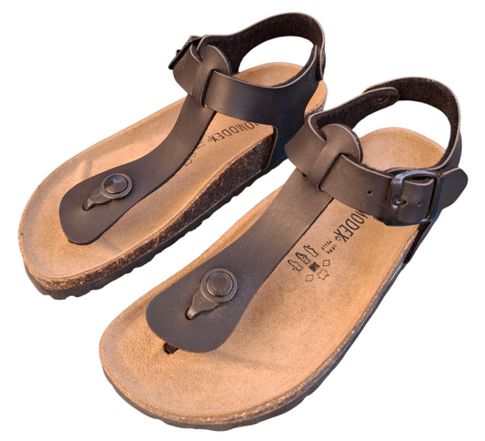 Sandali Unisex BIOMODEX 1831 Sughero Infradito Regolabili Tipo BIRKENSTOCK Kairo