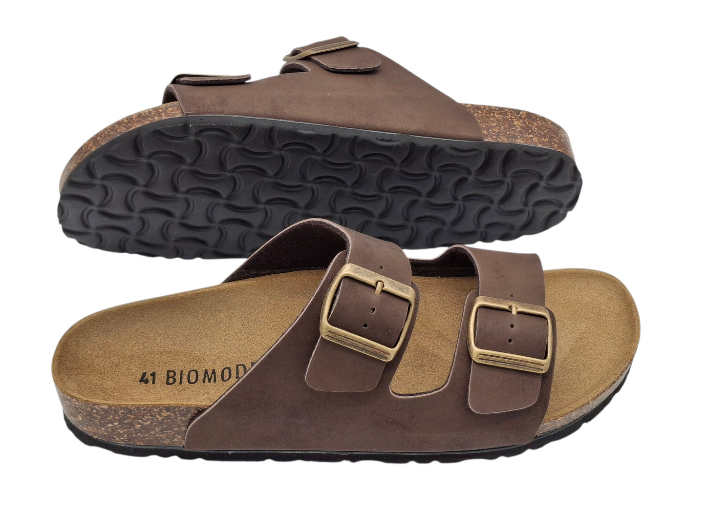 Sandali Unisx Simili Birkenstock Arizona BIOMODEX Ciabatte Plantare sughero