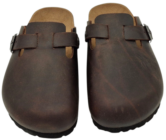 Sabot Uomo Ciabatte sandali ecopelle Sughero BIOMODEX Modello Boston Birkenstock