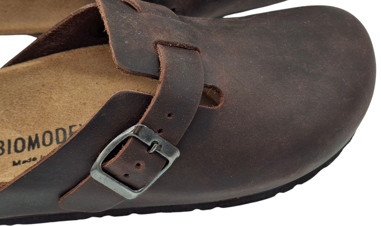 Sabot Uomo Ciabatte Pelle Sughero BIOMODEX Modello Boston Birkenstock