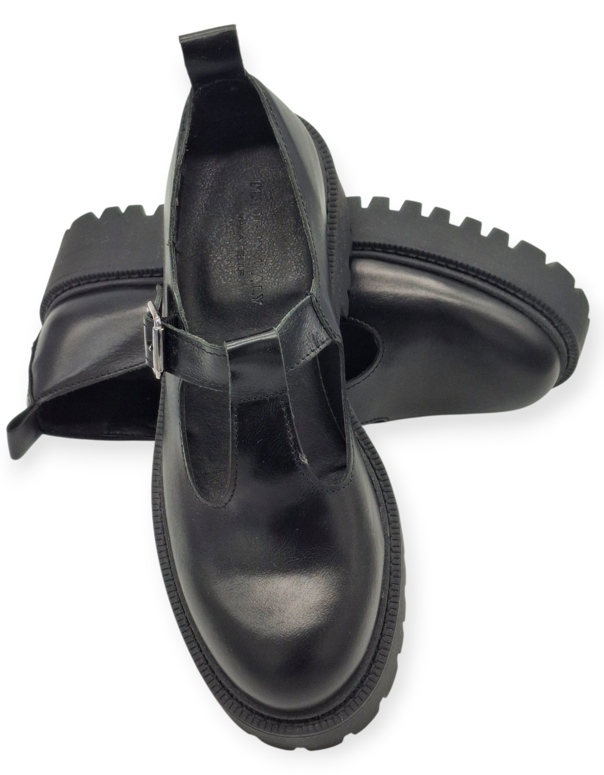 Scarpe Donna in vera Pelle Mary Jane Modello Dottor Martes made in Italy