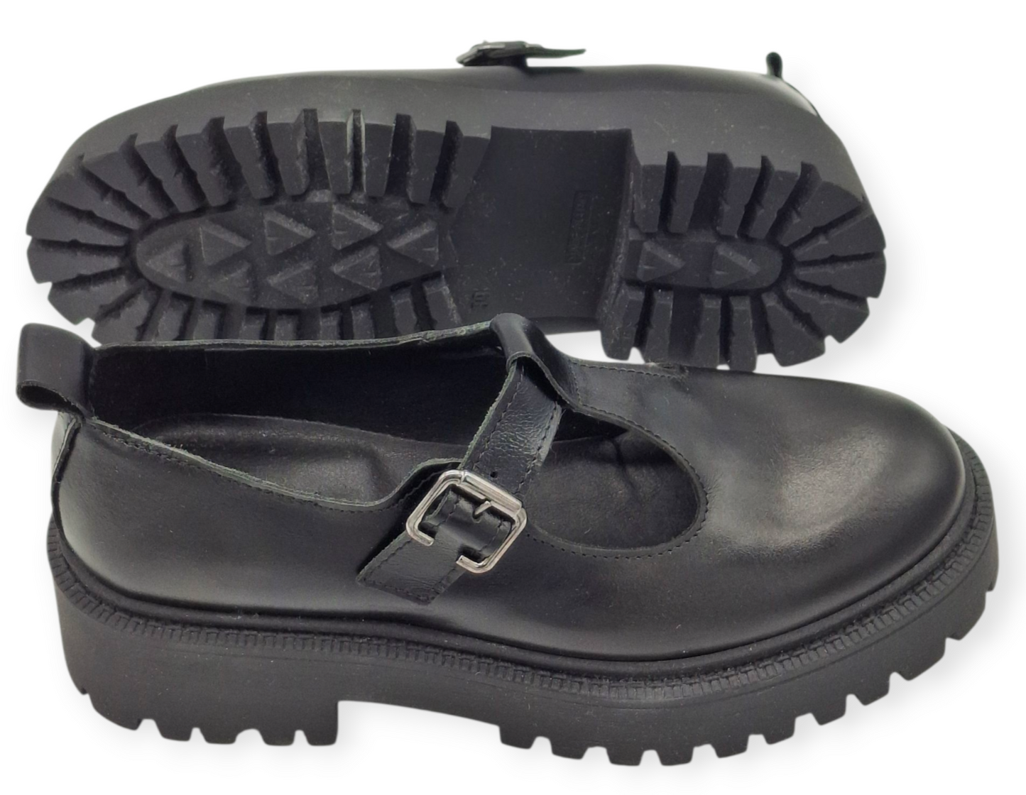 Scarpe Donna in vera Pelle Mary Jane Modello Dottor Martes made in Italy